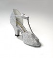 Dziecięce buty do tańca towarzyskiego, salsy, latino BL05silver Dziecięce buty do tańca towarzyskiego, salsy, latino BL05silver